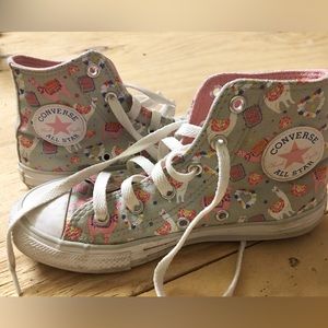 Girls Converse high top